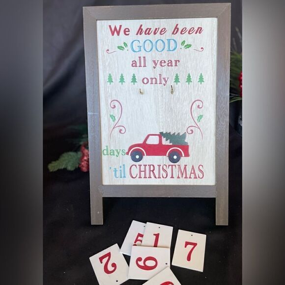 ☃️❄️☃️ Countdown to Christmas “We have been GOOD! all year only —— days til CHR… - Picture 1 of 8